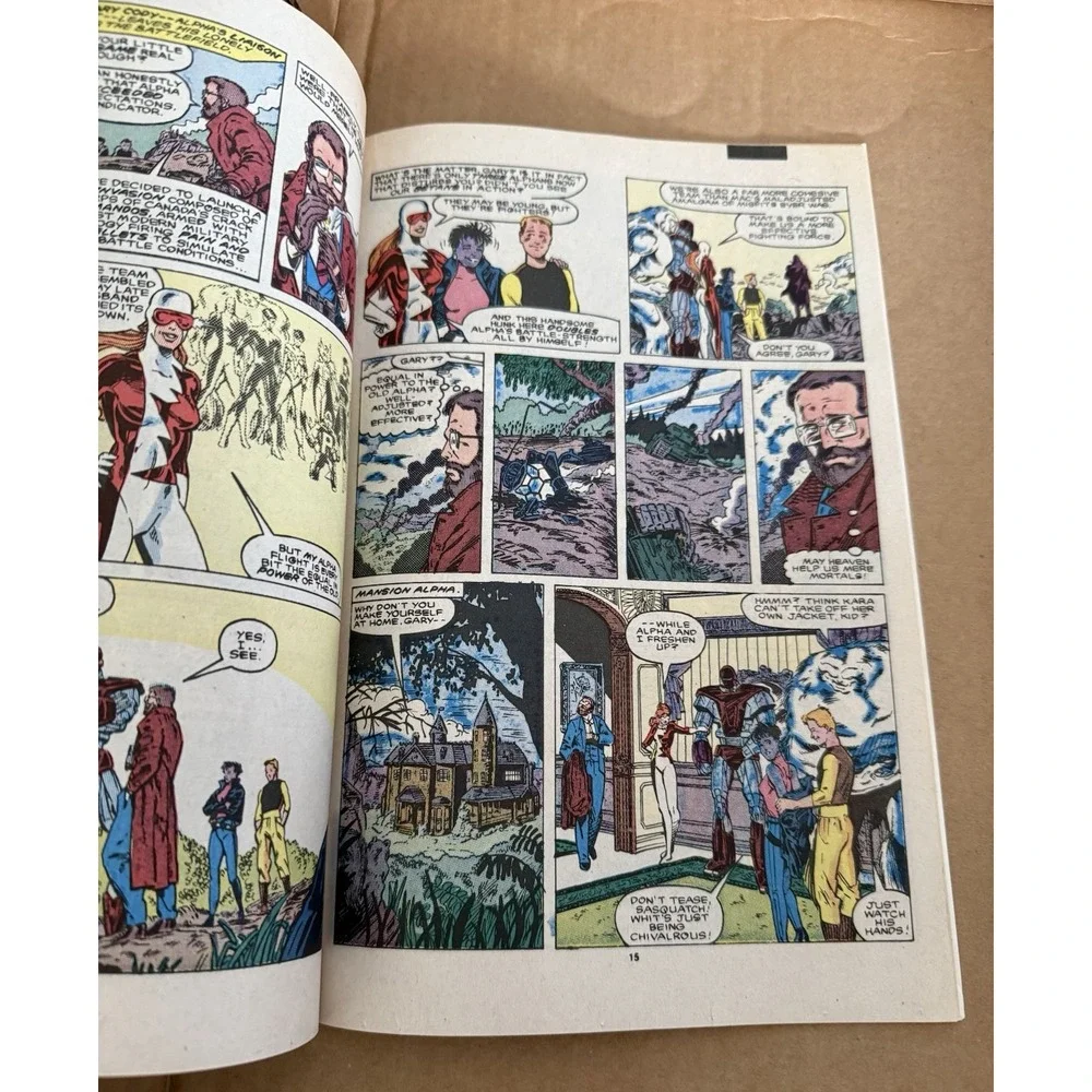 Alpha Fight #51 (1987) 1st Jim Lee Marvel